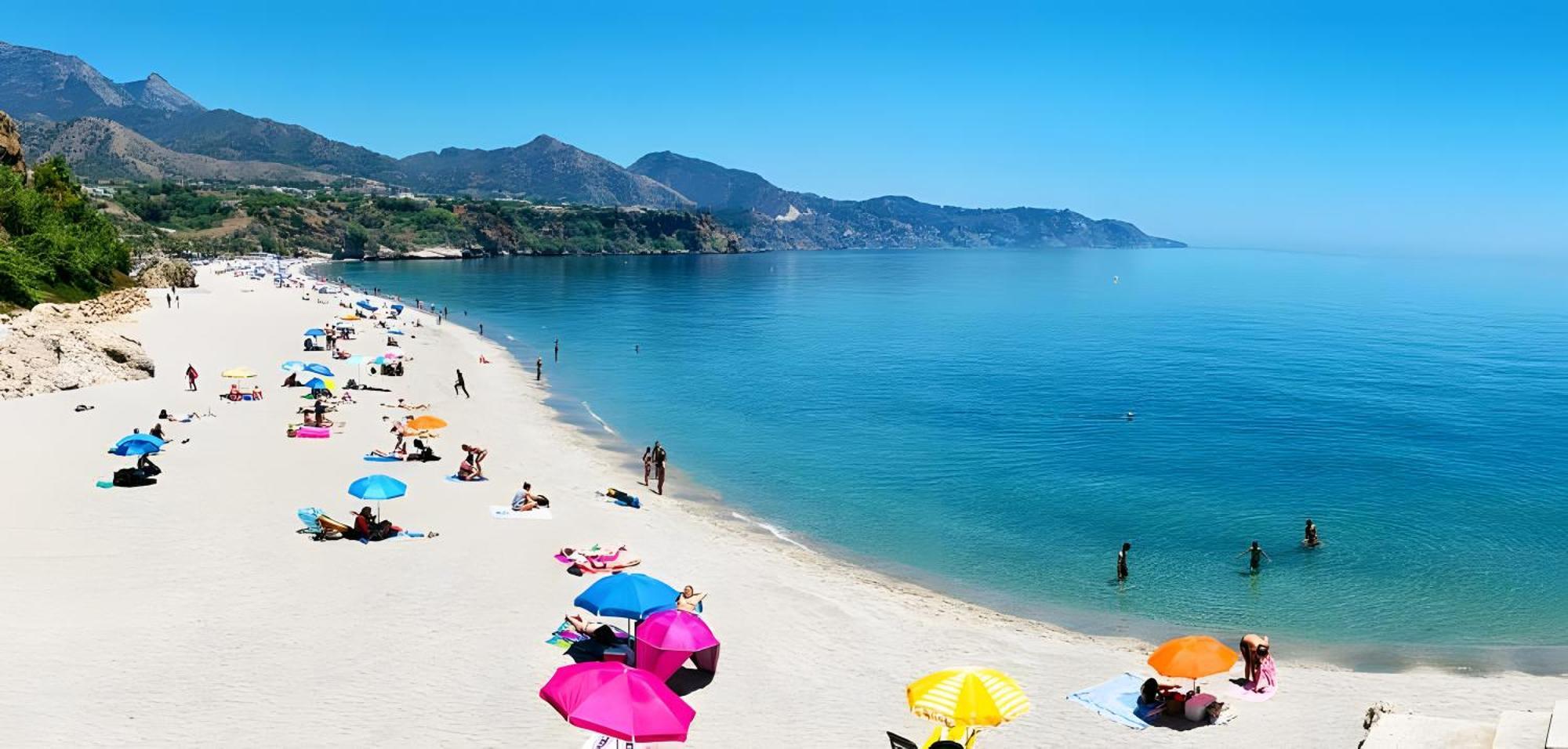 Buriana Beach Nerja Exterior foto